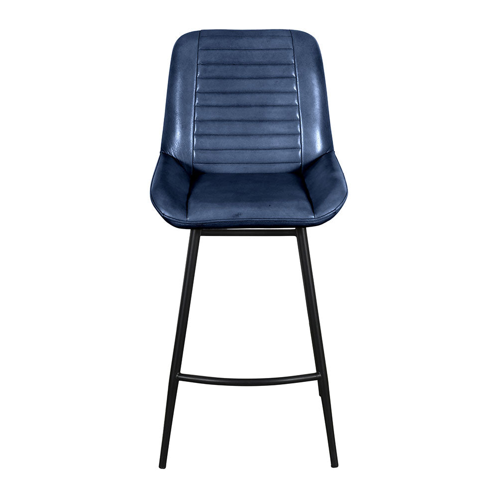 Theodore Bar Stool - Dark Blue