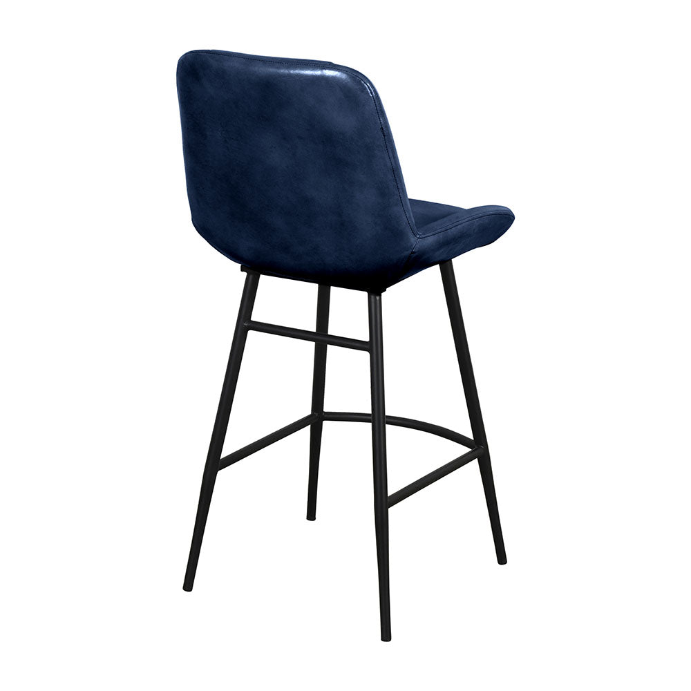 Theodore Bar Stool - Dark Blue