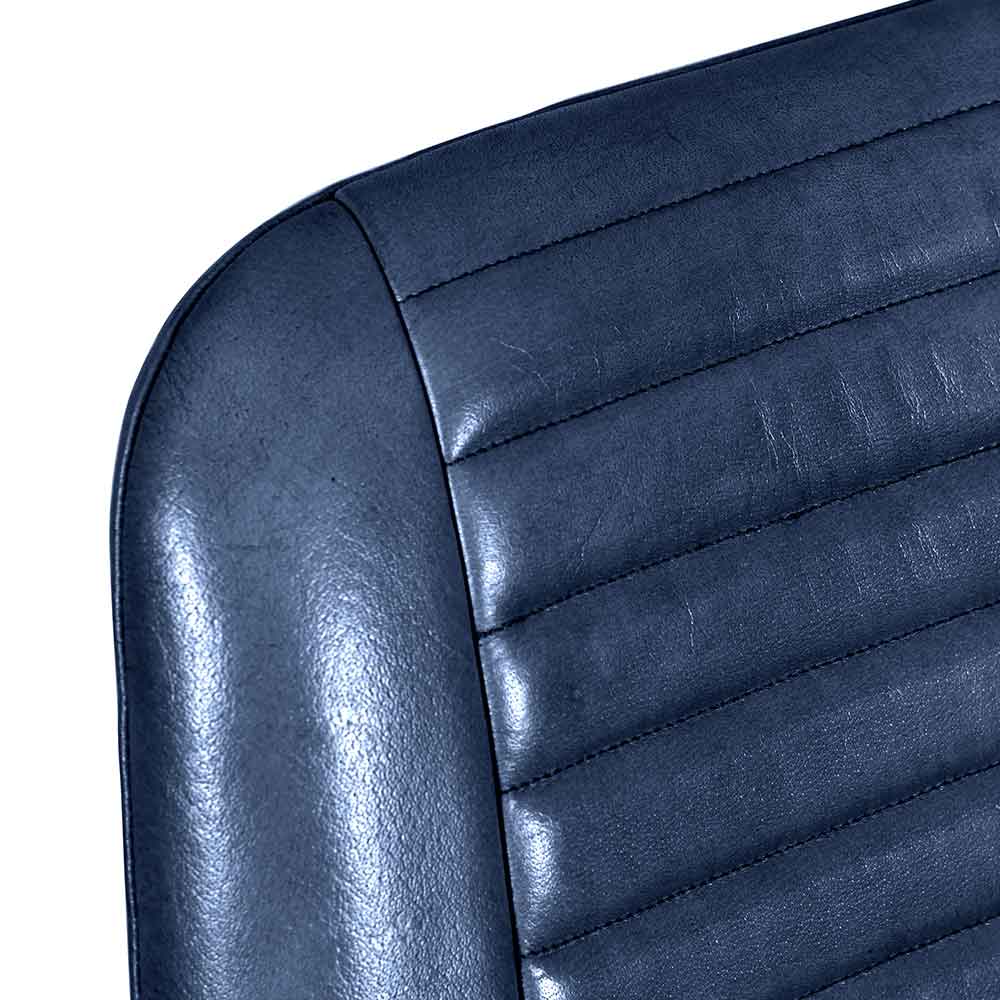 Theodore Bar Stool - Dark Blue