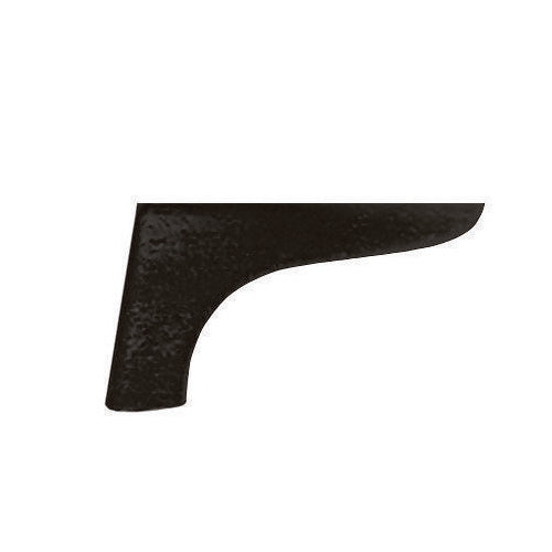 Black sofa foot option on a white background