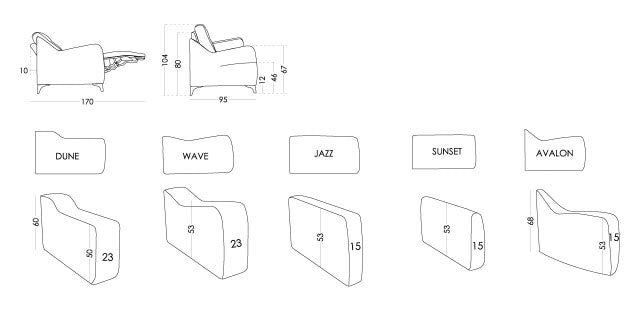 Axel Corner sofa By Fama