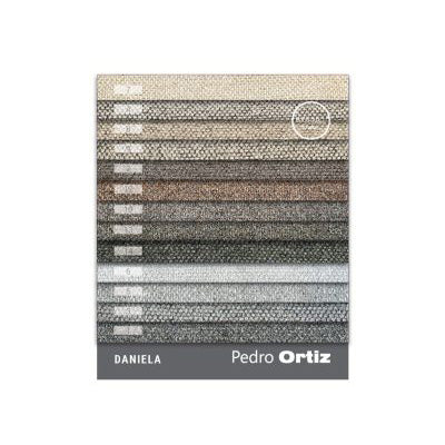 Daniela colour swatch on a white background, featuring the brand 'Pedro Ortiz'.