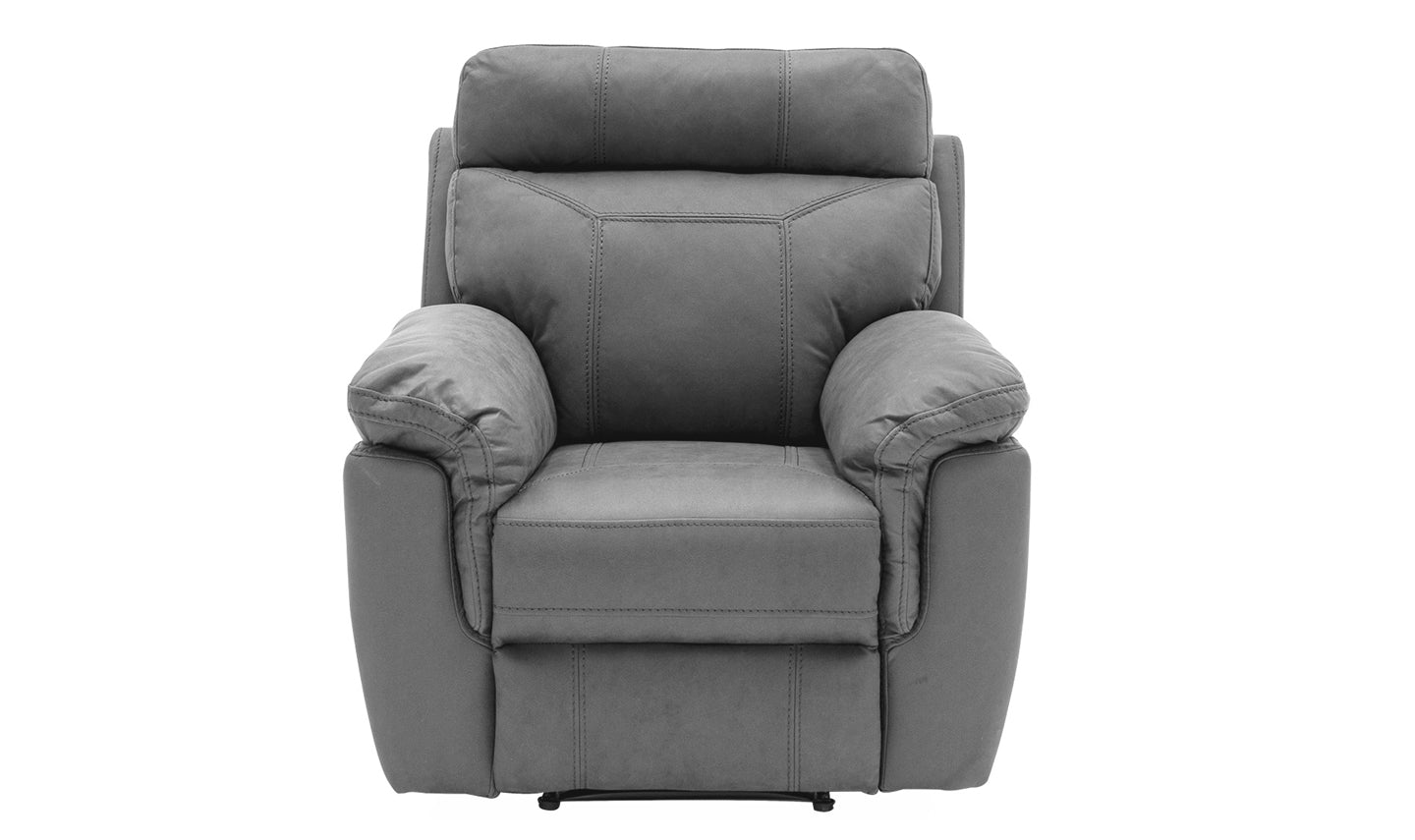 Baxter 1 Seater Recliner - Grey