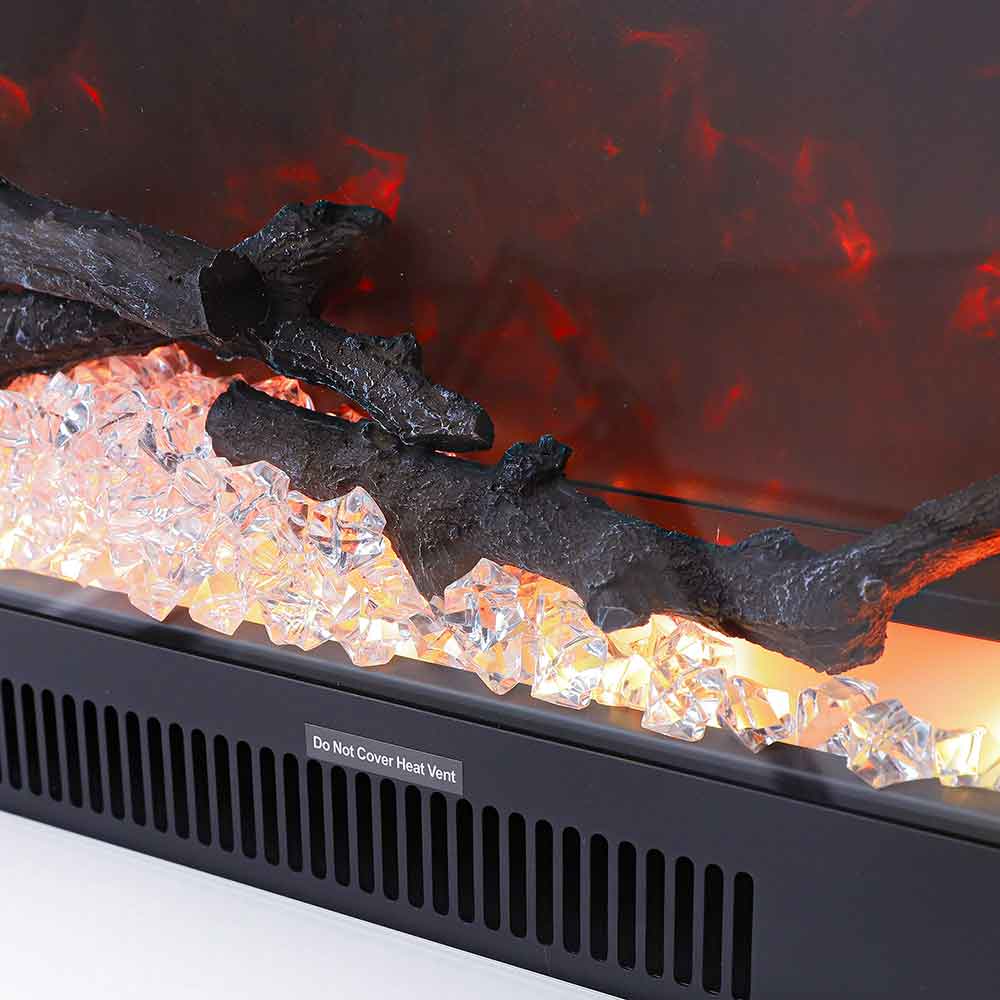 Vanitii Electric Fireplace TV Unit