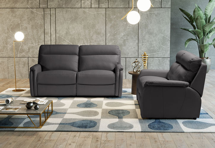 Fox 2 Seater Leather Sofa