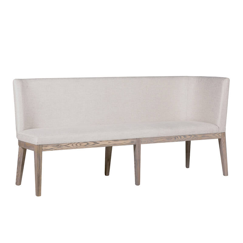 Falun Long Corner Bench - Natural