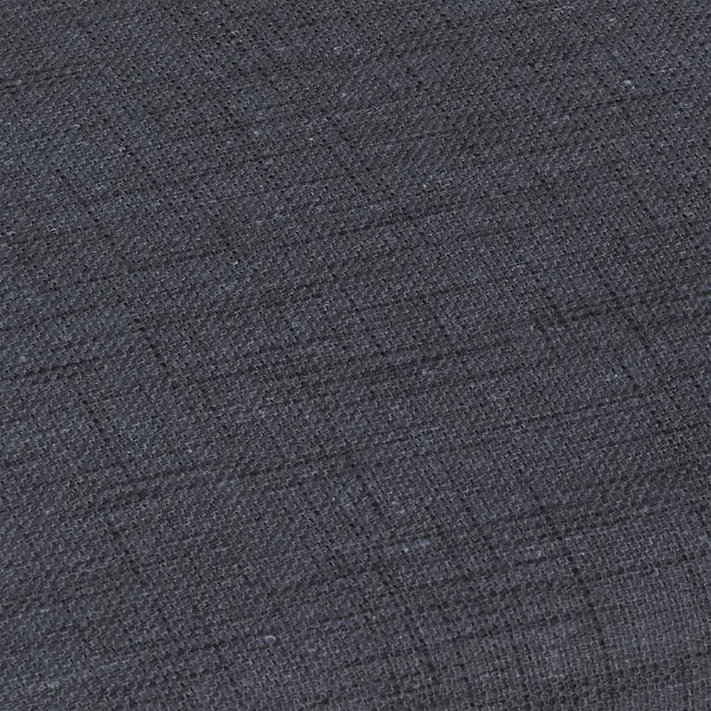charcoal grey fabric swatch