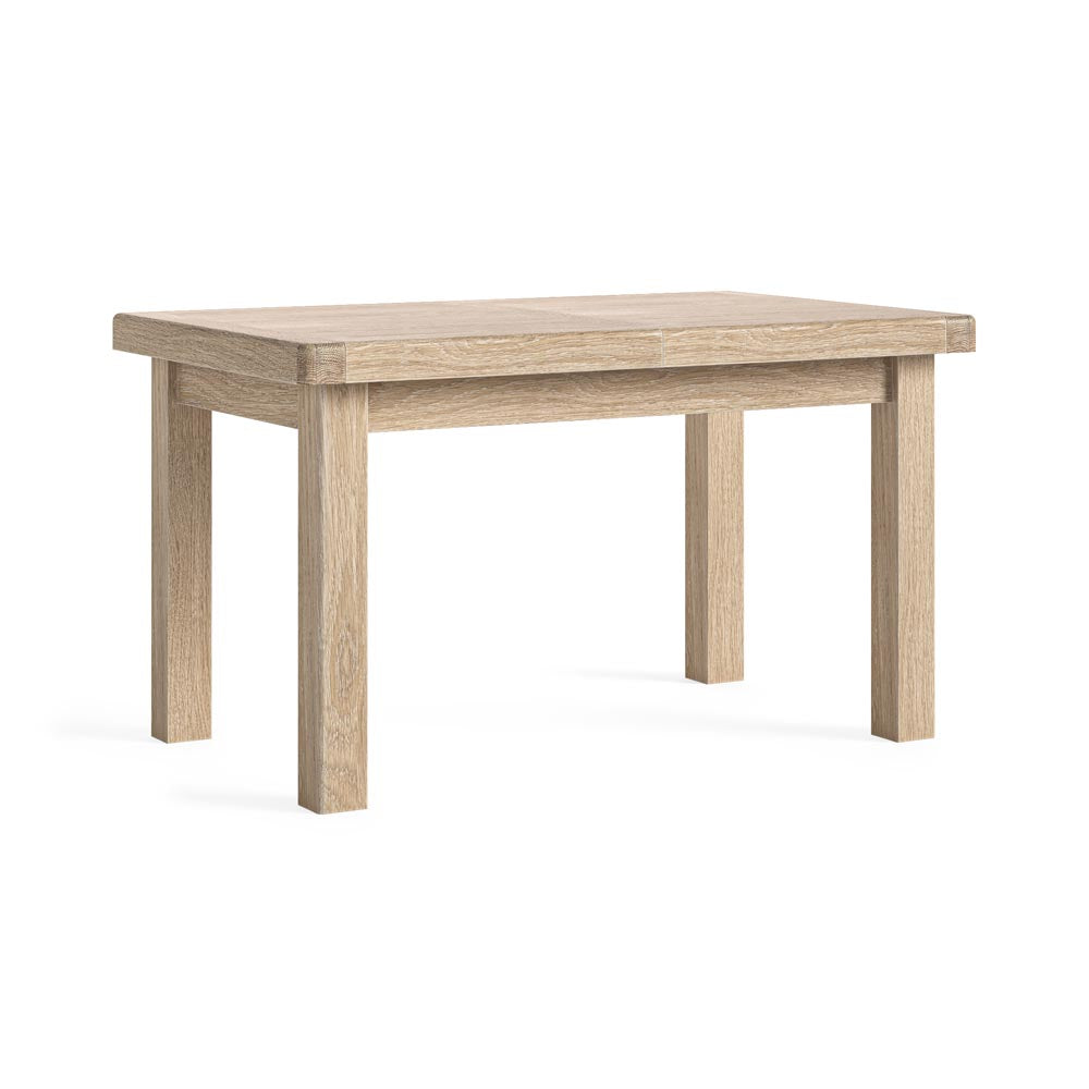 Wooden table on a white background