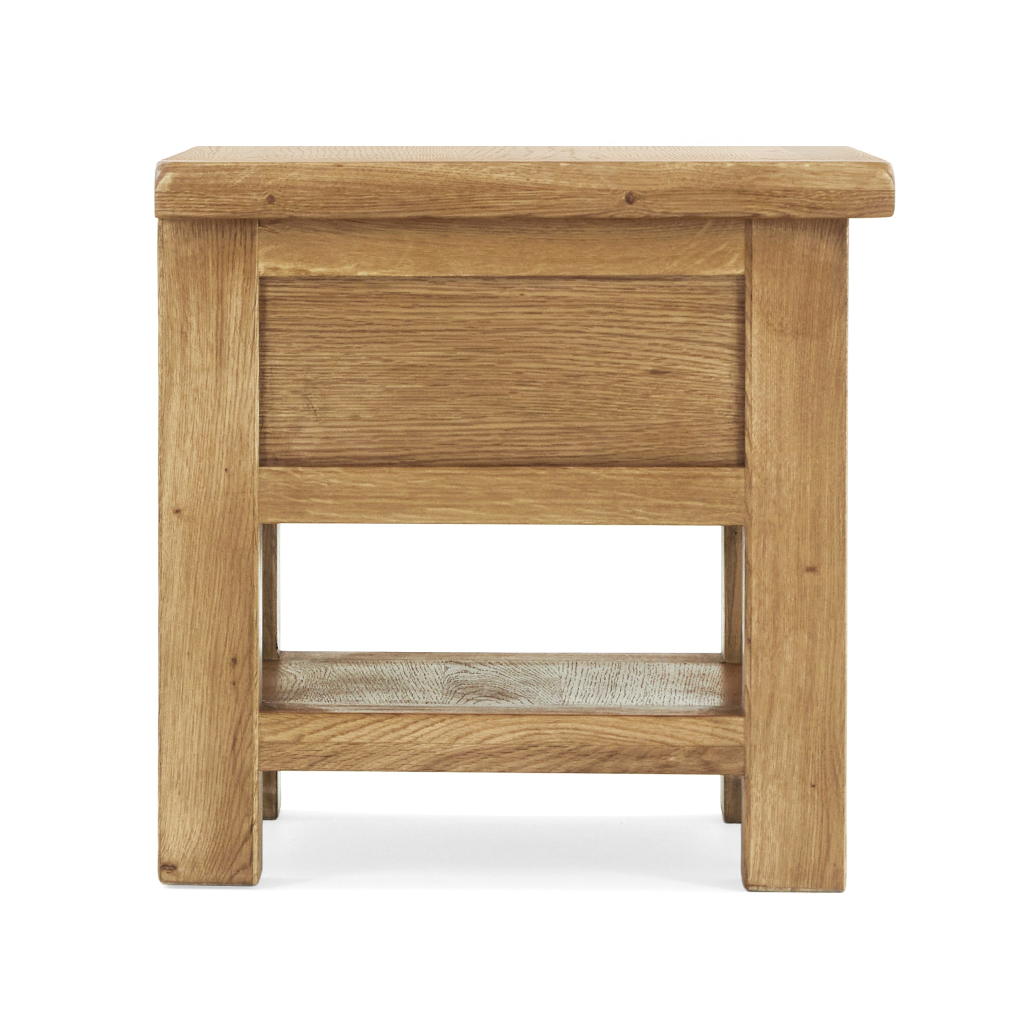 Salisbury Oak Lamp Table with Single Drawer