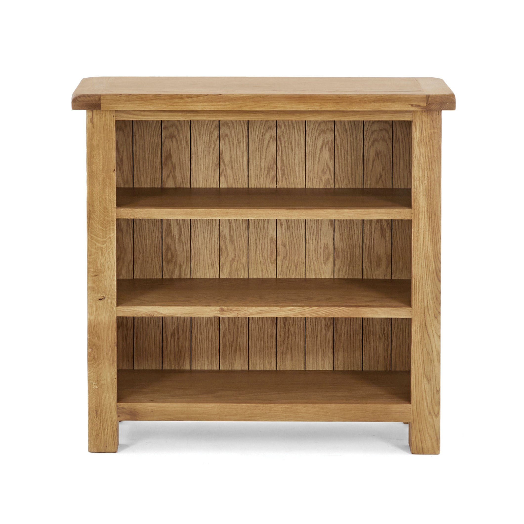 Salisbury Low Oak Bookcase