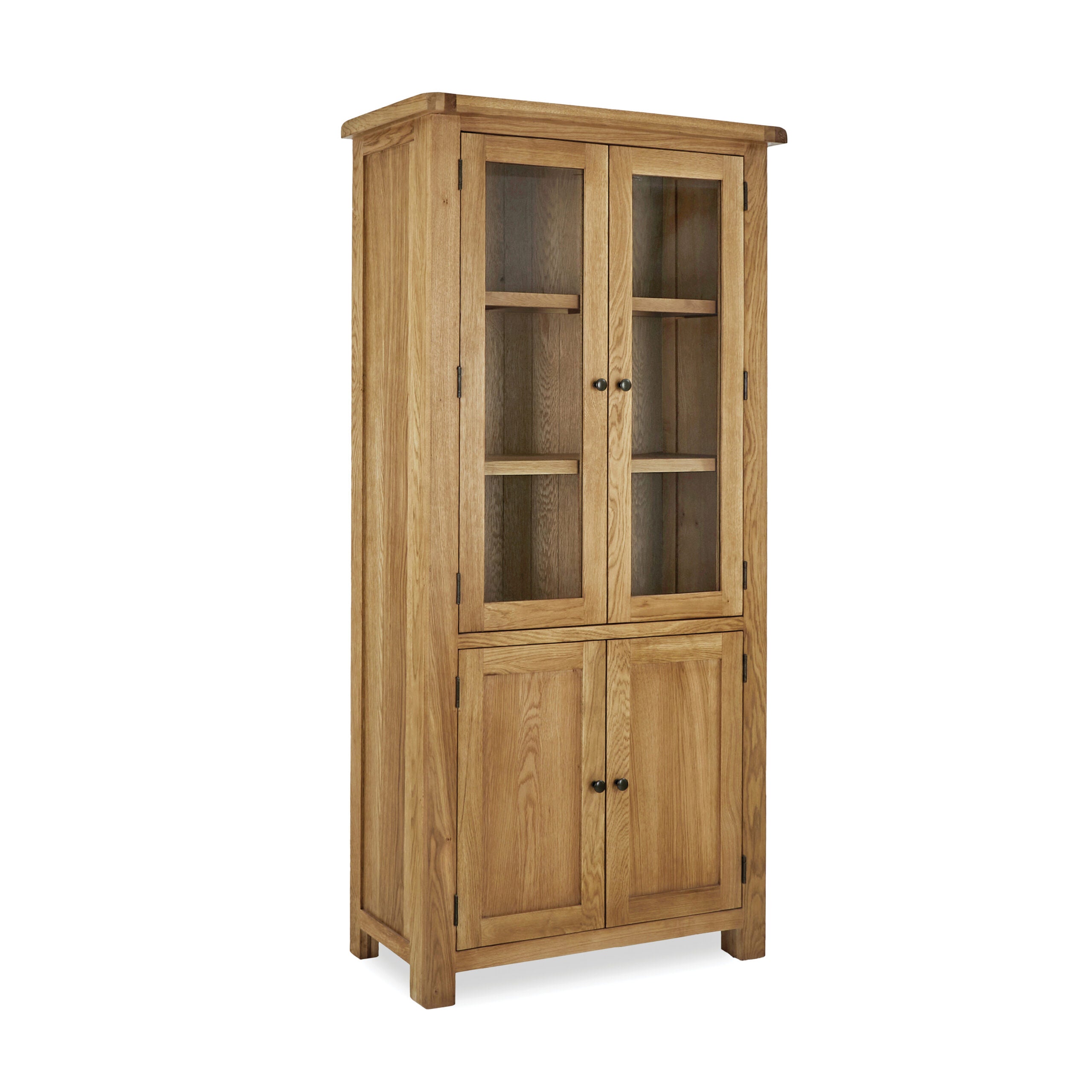 Salisbury Oak Display Cabinet