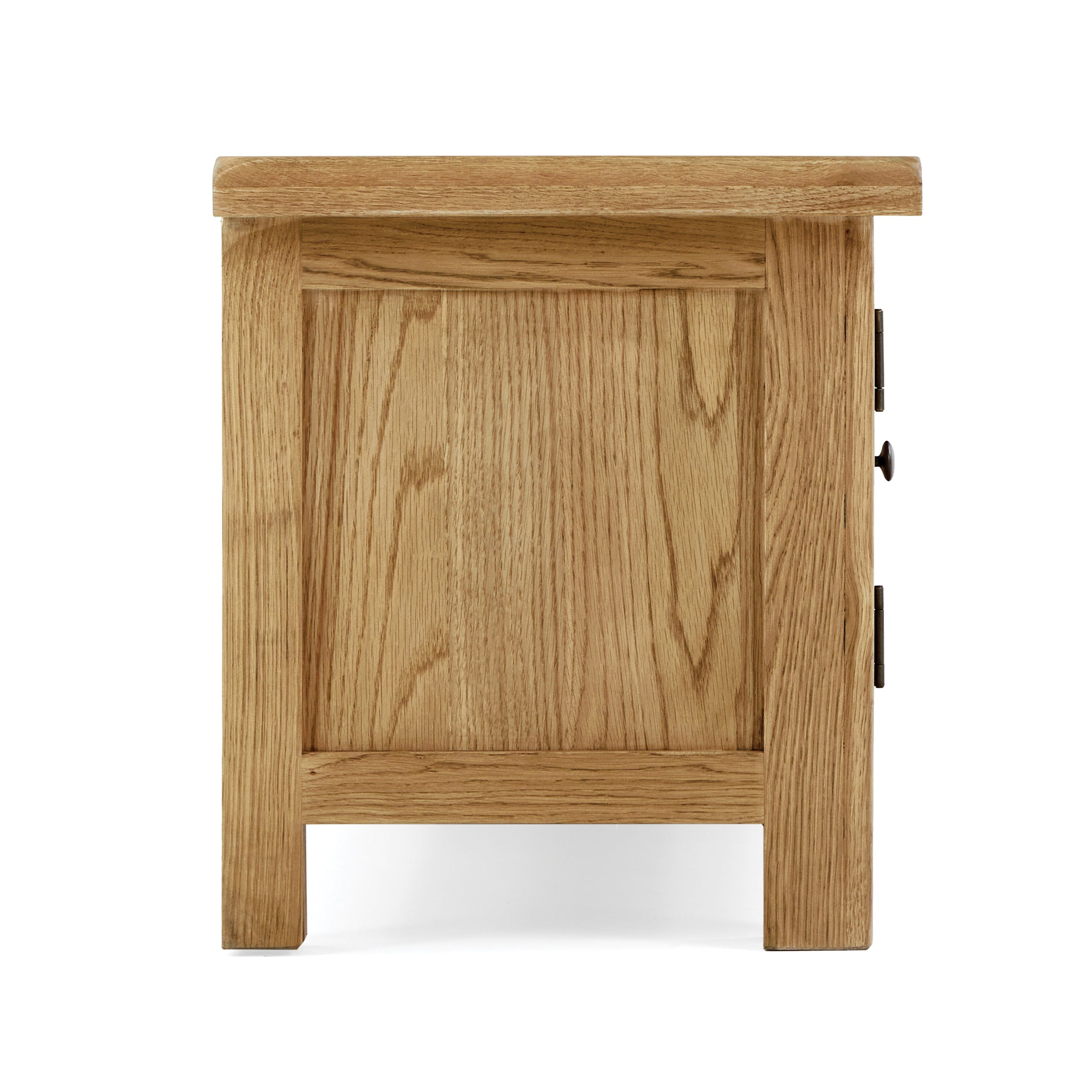 Salisbury Extra Large Low Line Oak TV Unit