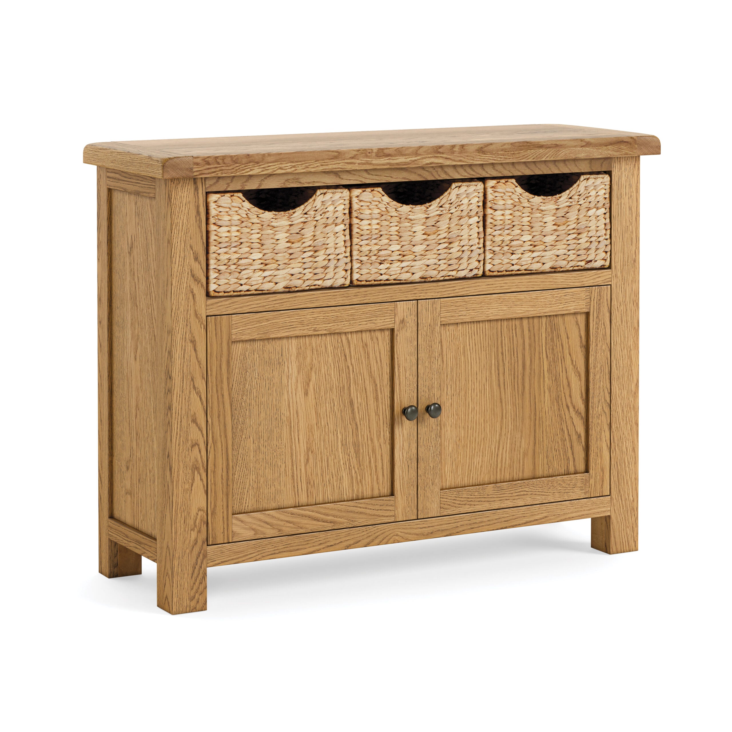 Salisbury Oak Sideboard with Baskets