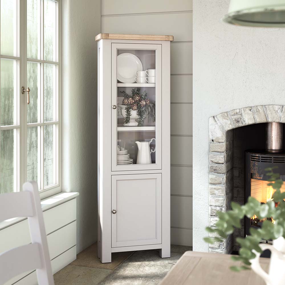 lifestyle photo of display cabinet