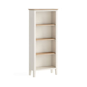 Marlow Slim Bookcase - Coconut White