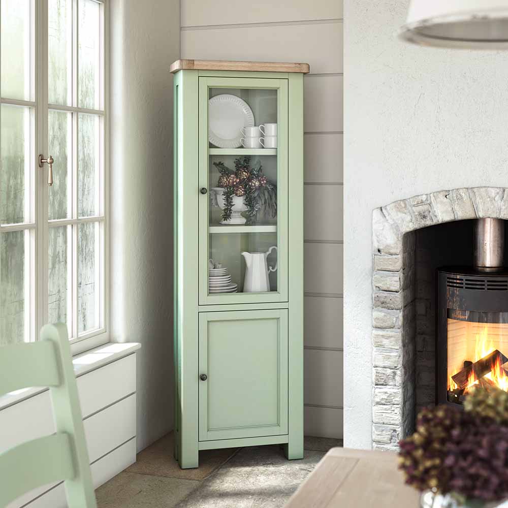 lifestyle photo of display cabinet