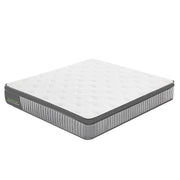 Mattress with brand logo on a white background