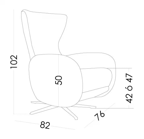 Measurements and Schematics of Mondrian Chair