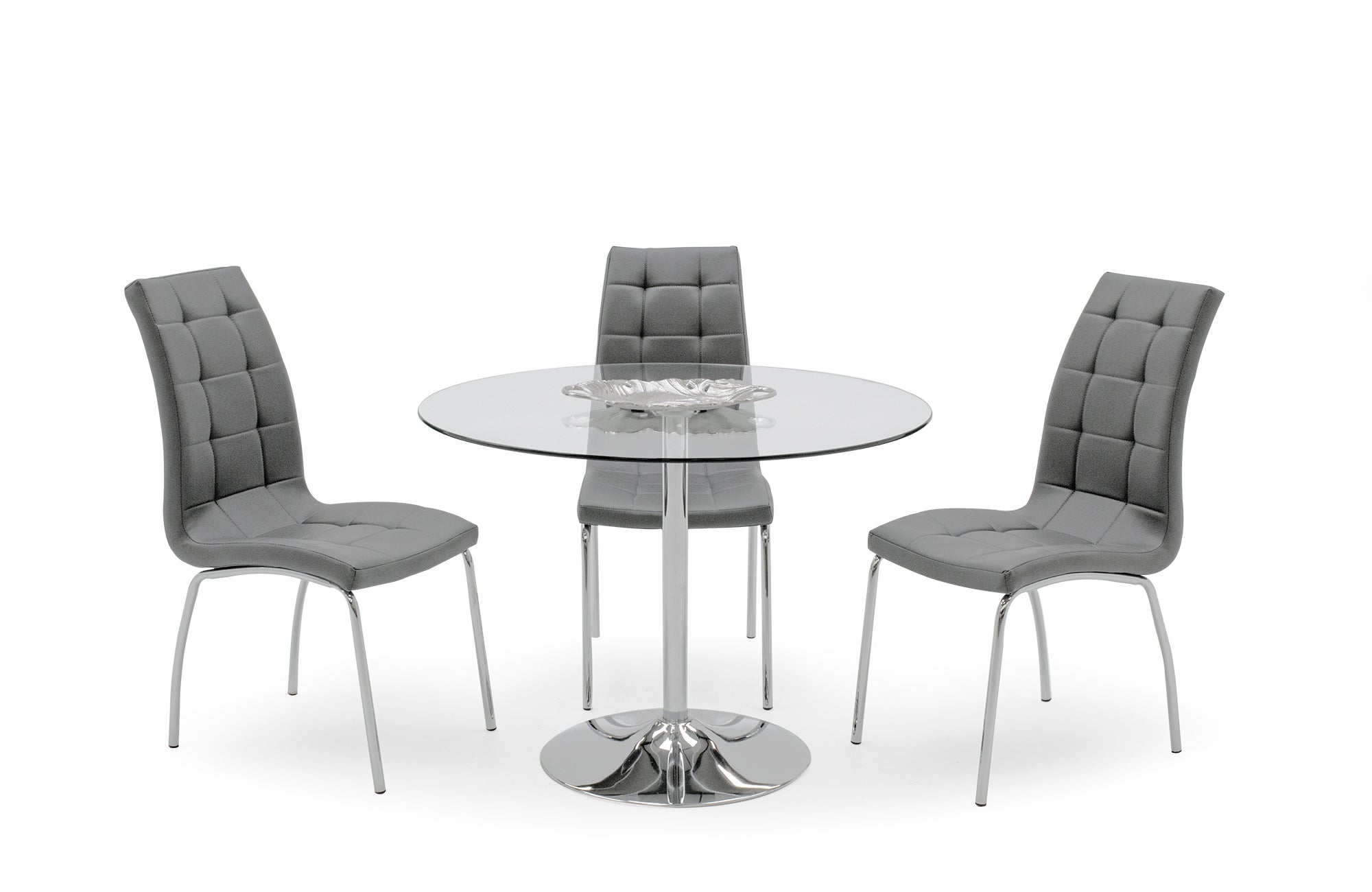 Orbit Dining Table 1000 - Clear