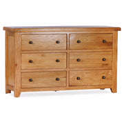 Oscar Oak 6 Drawer Chest