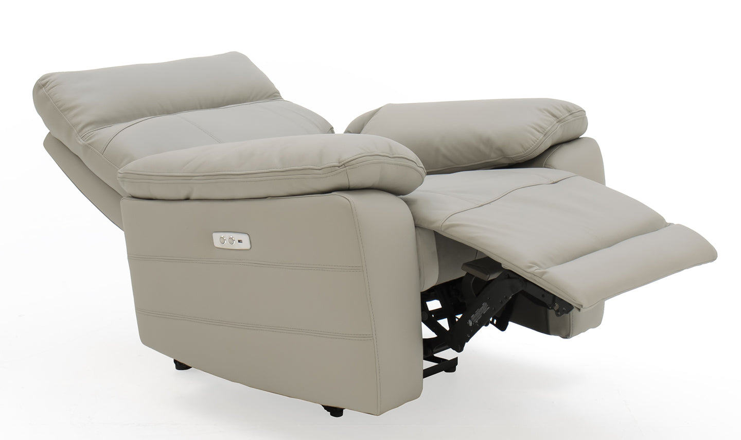 Positano 1 Seater Electric Recliner - Light Grey