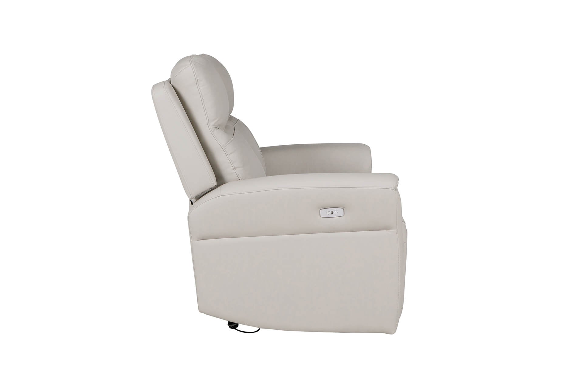 Russo 2 Seater Electric Recliner- Stone Leather