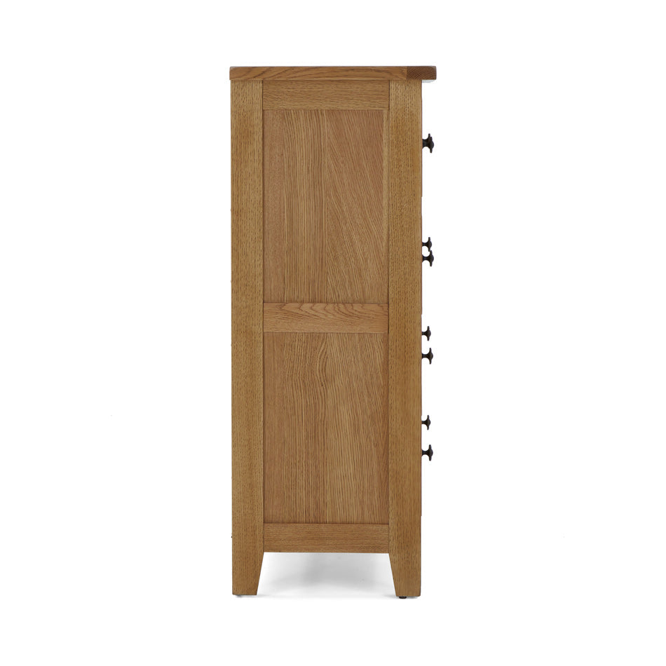 Burford 2 over 3 Bedroom Chest from Side