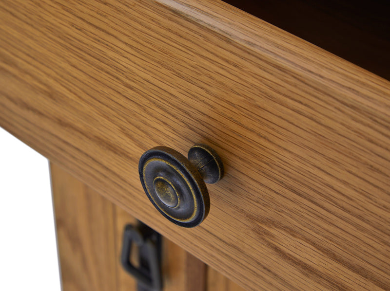Detail of Knob and wood for Burford Range