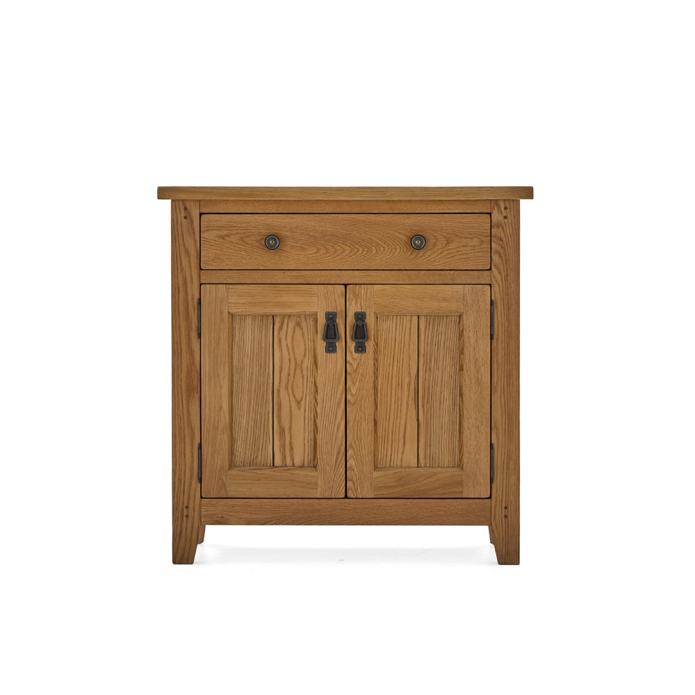 Burford Mini Sideboard with top drawer front Lower View