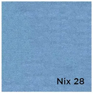 Solid blue color swatch with 'Nix 28' text