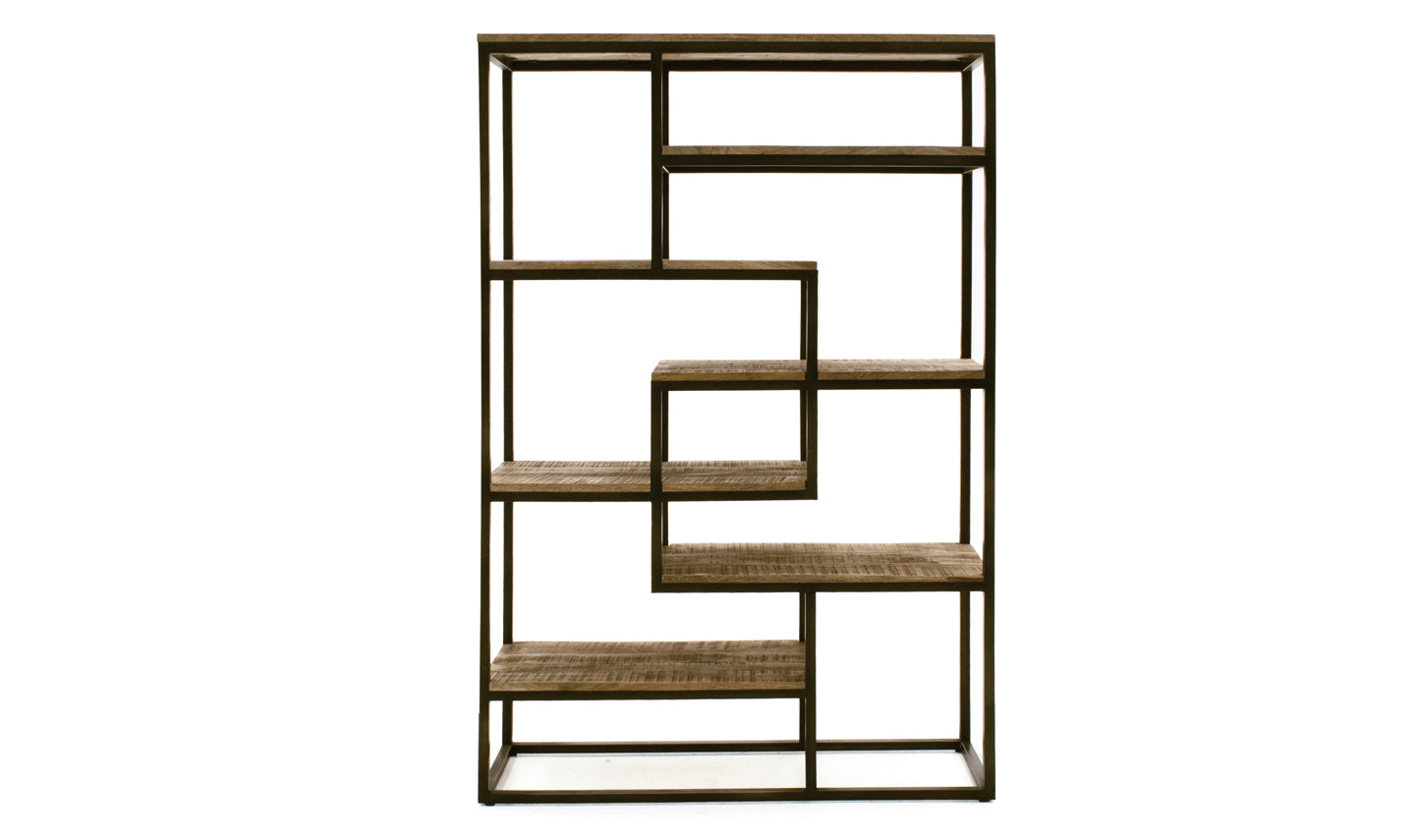 Savannah Bookcase Tall Wide - Straight