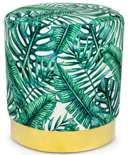 Tropical Footstool Green