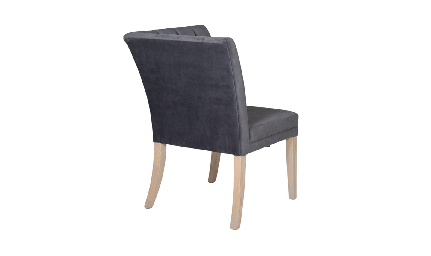 Valent Corner Section of Bench 680 - Dark Grey