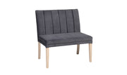 Valent Short Bench - Dark Grey