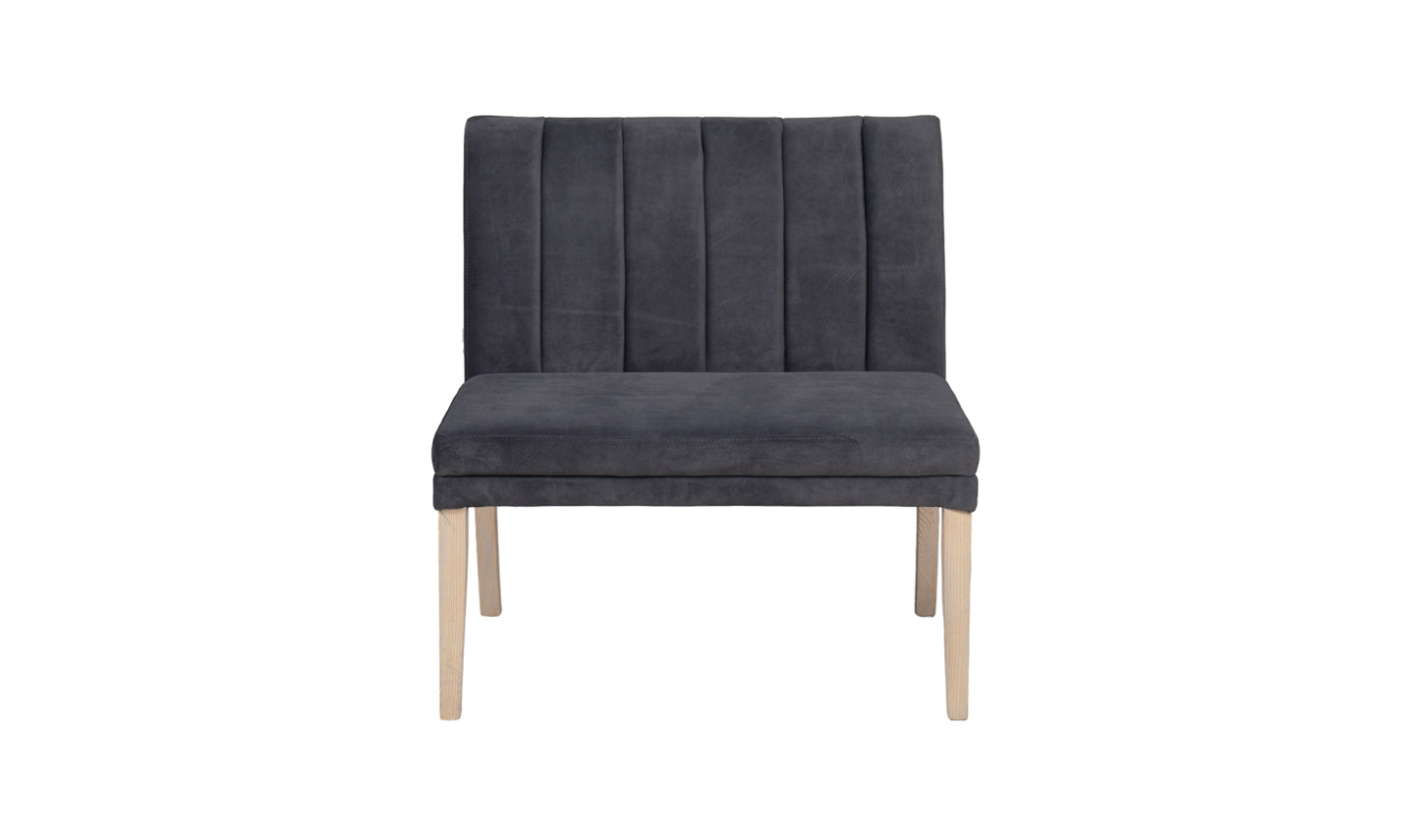 Valent Short Bench - Dark Grey