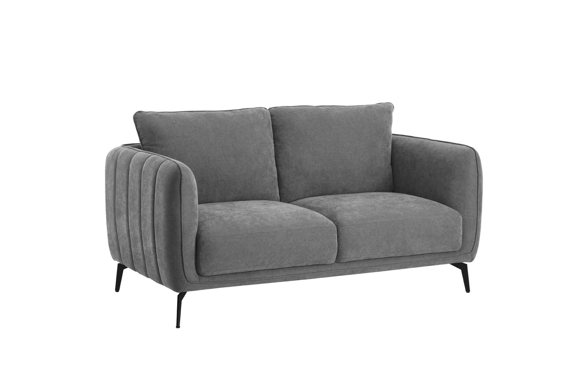 Vera 2 Seater Sofa - Grey C5