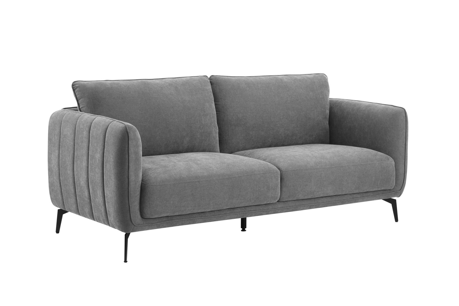 Vera 3 Seater Sofa - Grey C5