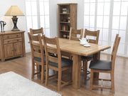 Colorado Oak 1.4m Ext 1.8m Table