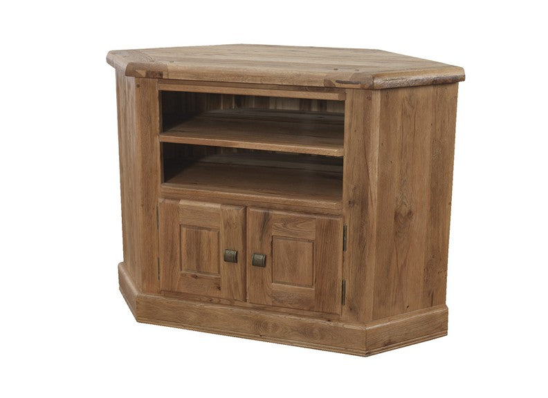 Colorado Oak Corner TV Unit Natural