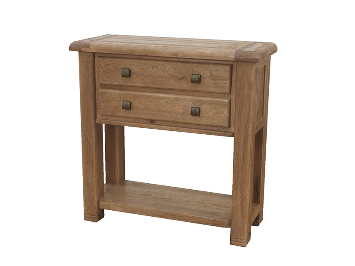 Colorado Oak Small Console Table - Natural