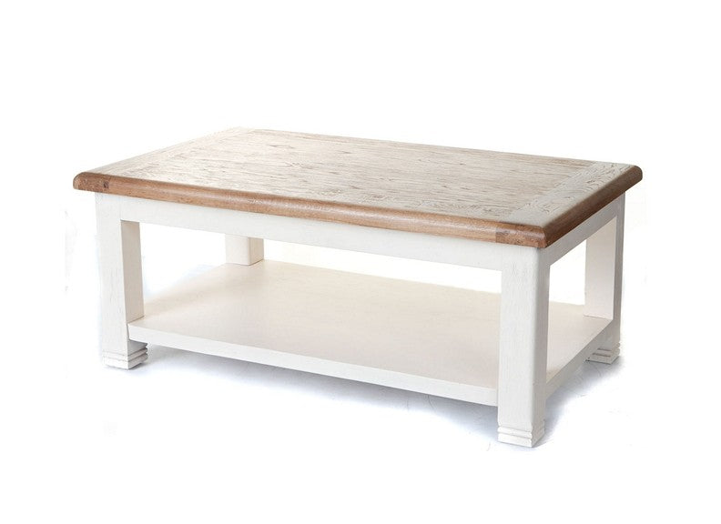 Colorado Oak Coffee Table - White