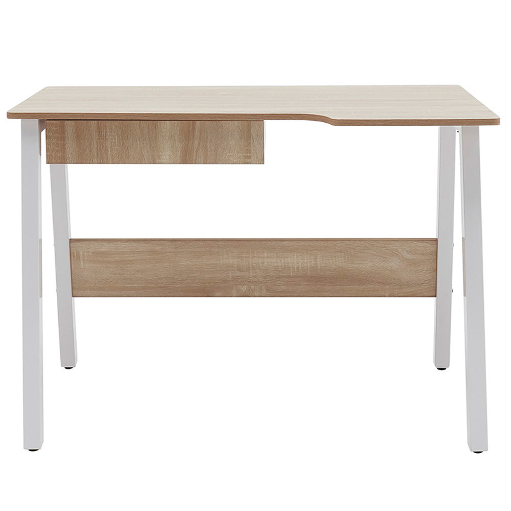 Greyson Desk 1100 - Timber / White