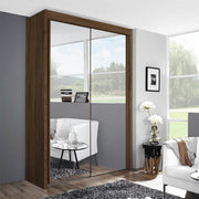 Imperial 1.5m Sliderobe in Walnut Colour