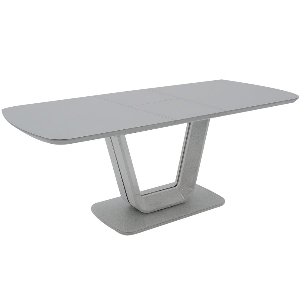 Lazzaro Dining Table Ext - Light Grey Matt 1600/2000