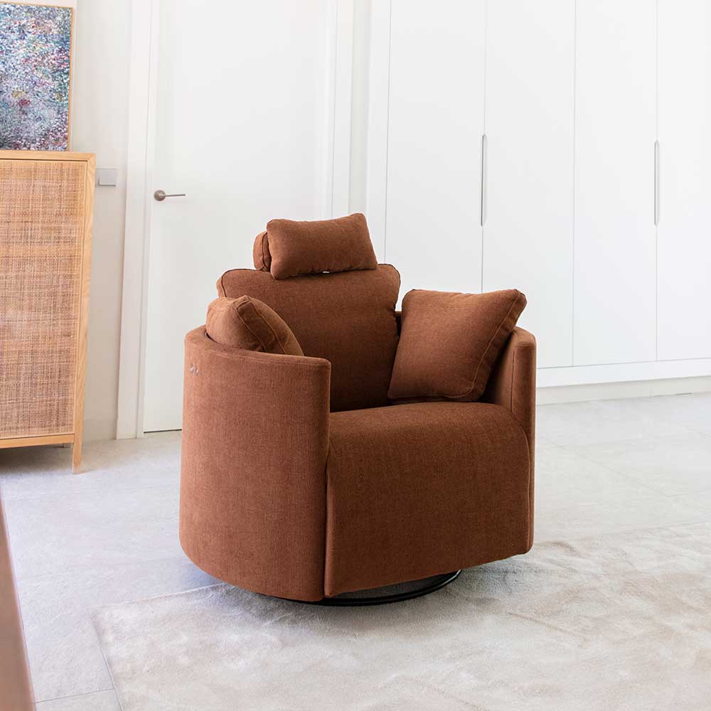 Moonrise Electric Reclining & Rocking Chair - Fama