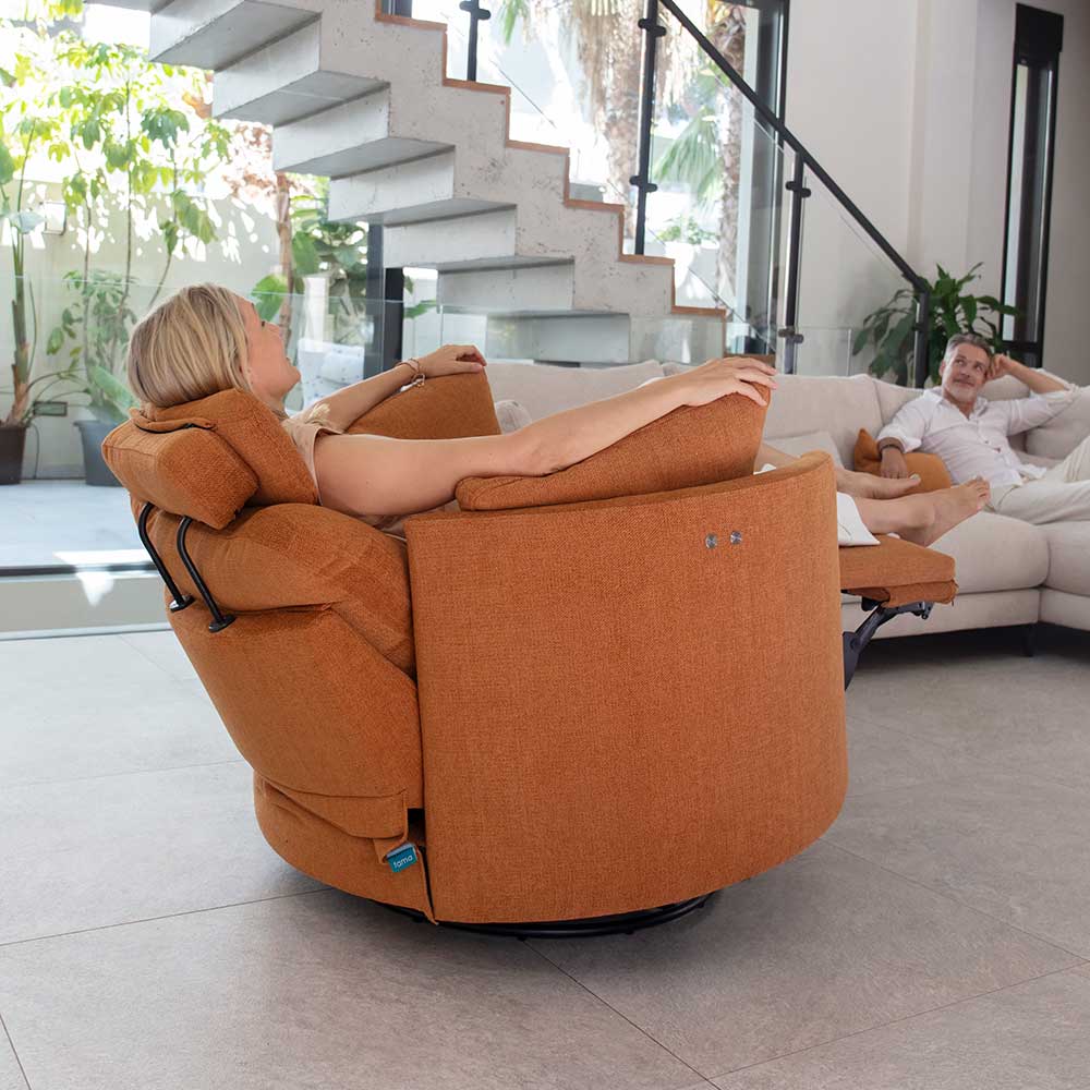 Moonrise Electric Reclining & Rocking Chair - Fama