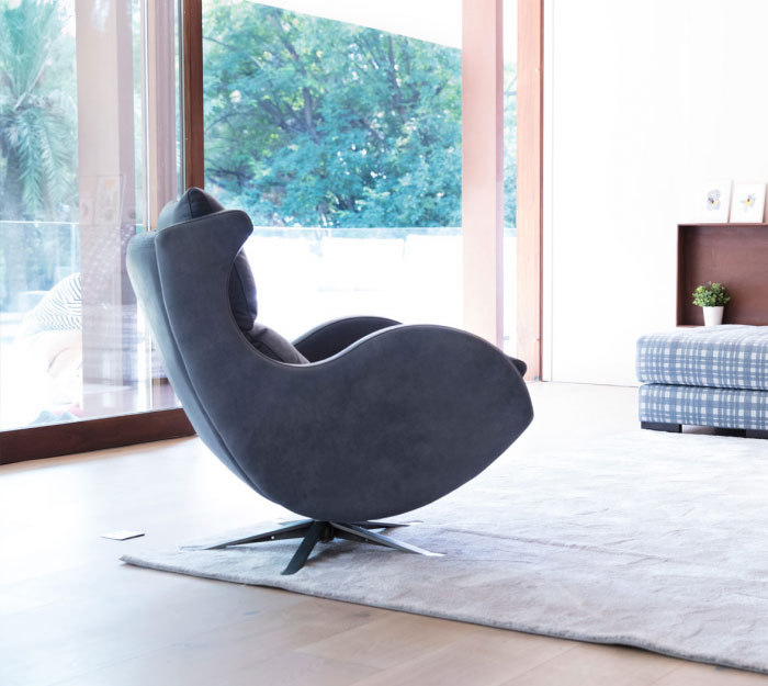 Lenny Armchair in Fabric