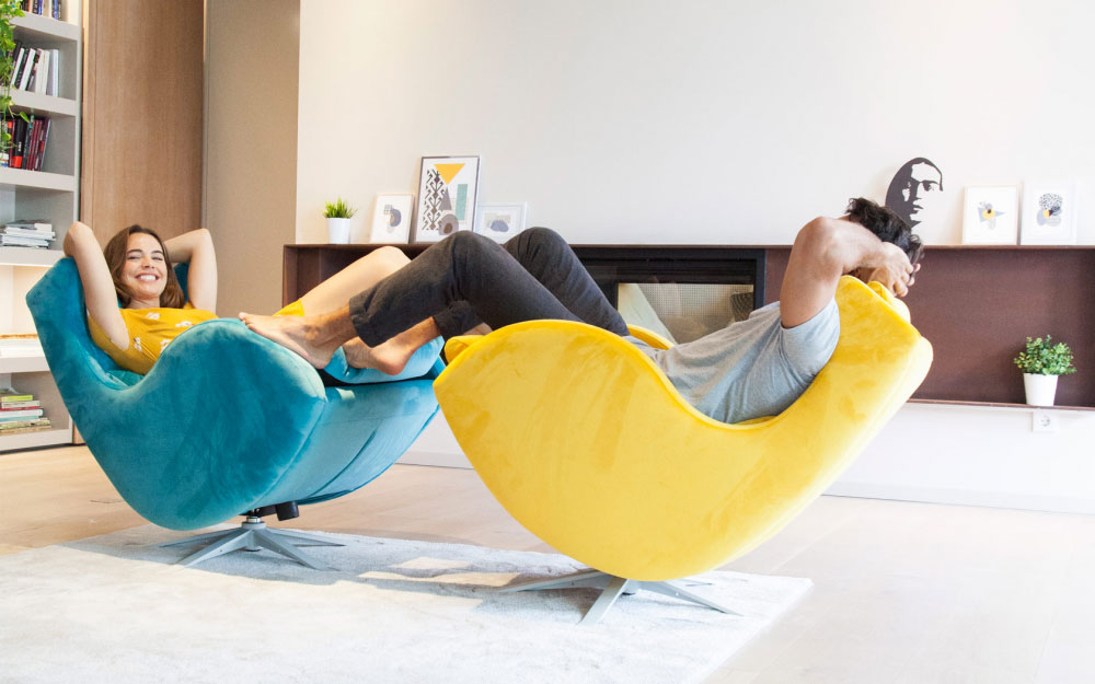 Lenny Armchair in Fabric