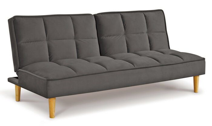 Lokken Sofa Bed Dark Grey - Angle
