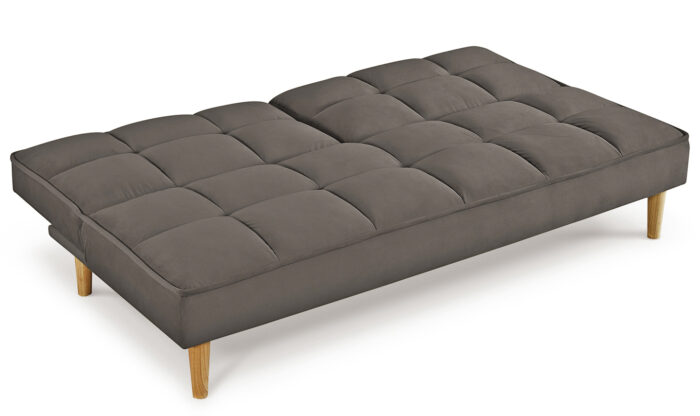 Lokken Sofa Bed Dark Grey - Angle Open 2